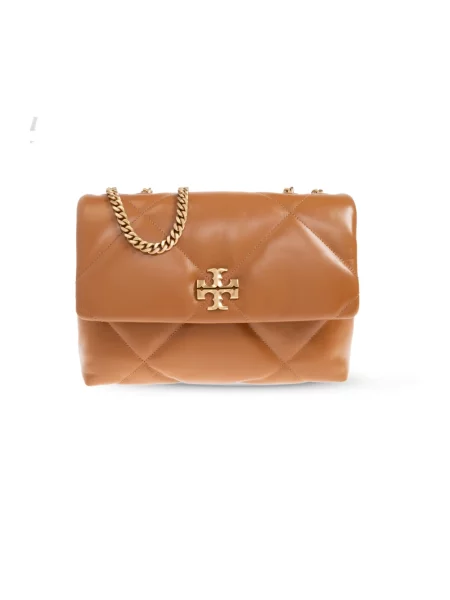Torebka Tory Burch skórzana brązowa