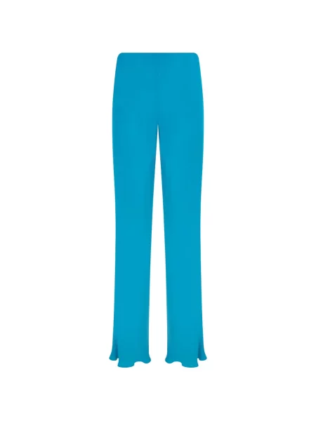 Pantaloni Alberta Ferretti albastru