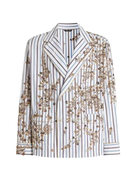 Halat Dolce & Gabbana cu broderie alb