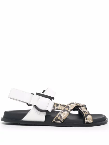 Sandale Ferragamo alb