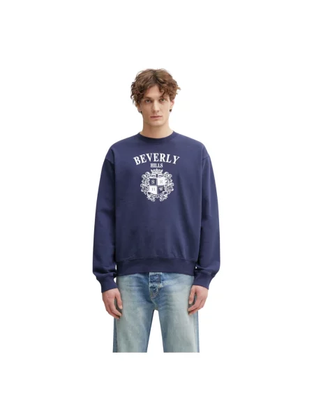 Bluza Sporty And Rich niebieska