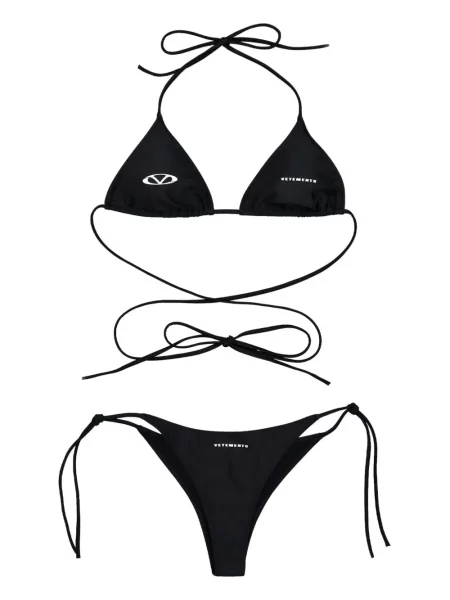 Bikini Vetements cu imagine negru