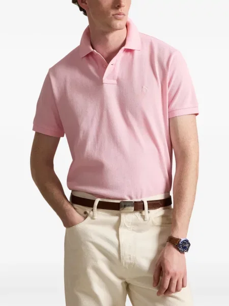 Polo Polo Ralph Lauren από διχτυωτό ροζ