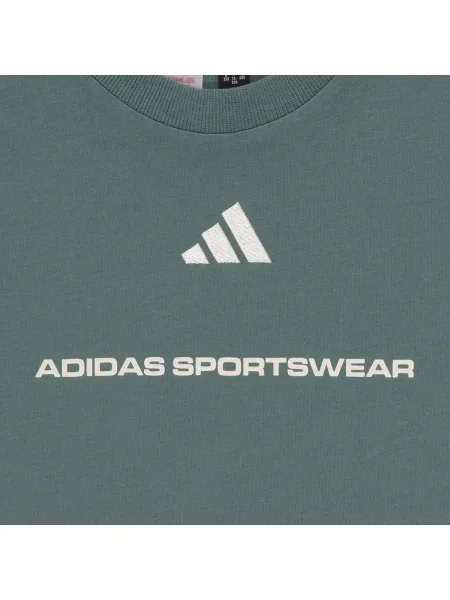 Gyerek póló Adidas zöld