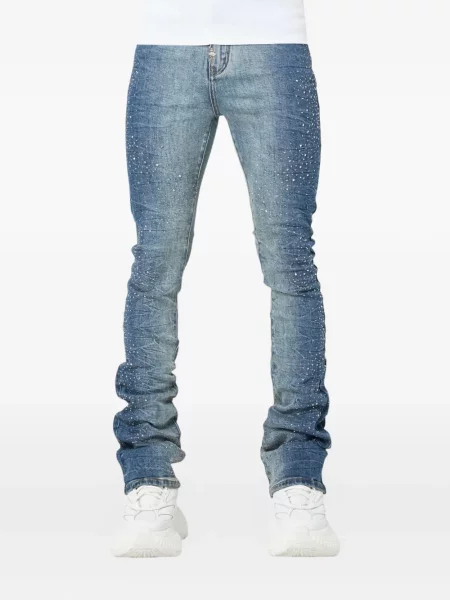 Skinny fit traperice Guapi plava