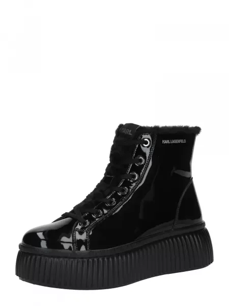 KARL LAGERFELD Botine negru