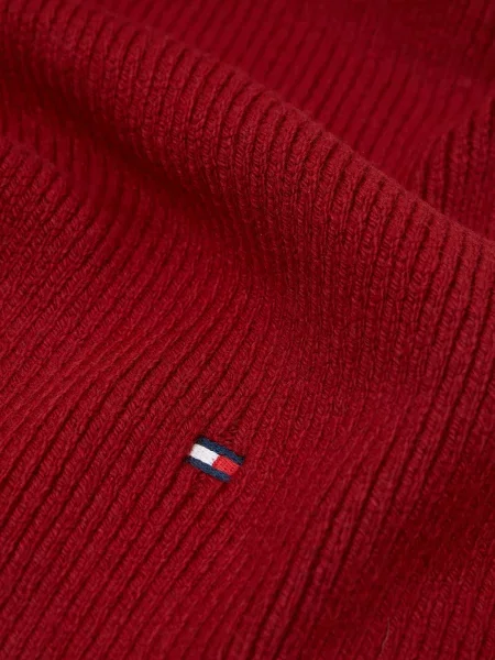 Трикотажний шарф Tommy Hilfiger червоний