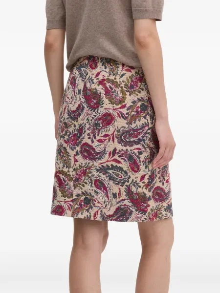 Fusta mini Mos Mosh cu imagine cu model paisley