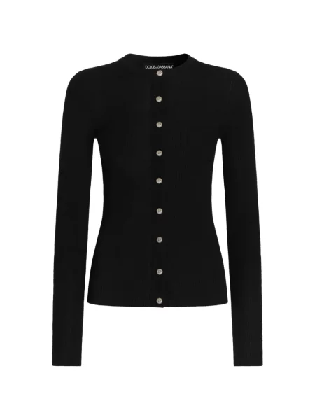 Cardigan Dolce & Gabbana din cașmir negru