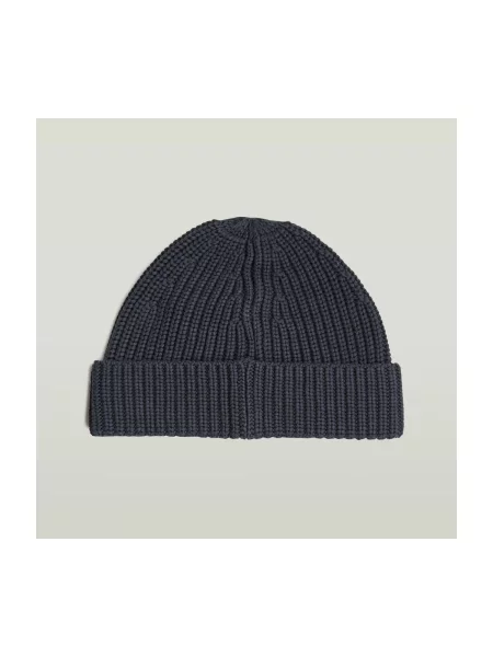 Textilní doplňky G-Star Raw ORIGINALS FISHERMAN BEANIE modrý