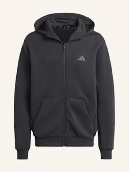 Adidas Kurtka Treningowa schwarz czarna