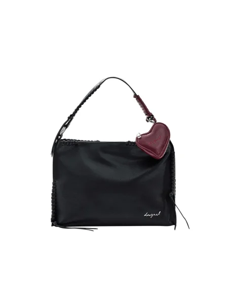 Desigual Geantă de umăr roșu rodie negru