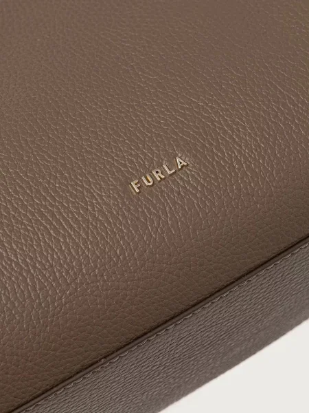 Кожаная сумка шоппер Furla