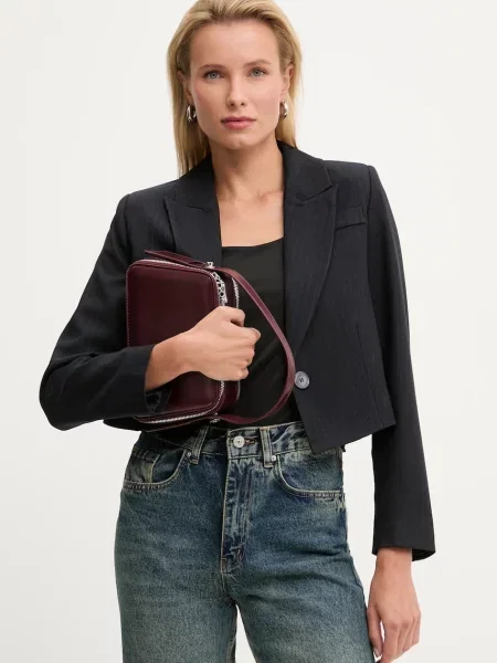 Suknjič Answear.LAB mornarsko modra