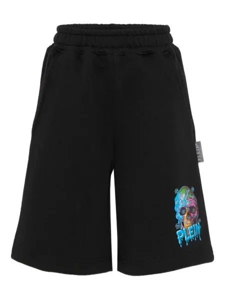 Szorty dziecięce Philipp Plein czarne