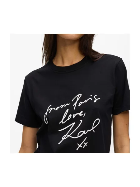 Tricou Karl Lagerfeld negru