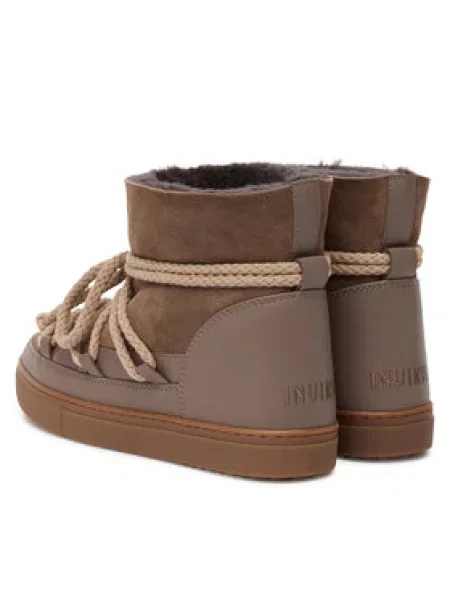 INUIKII Ležerne čizme CLASSIC taupe siva smeđa
