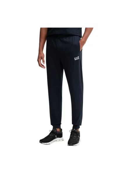 Emporio Armani spodnie dresowe niebieskie