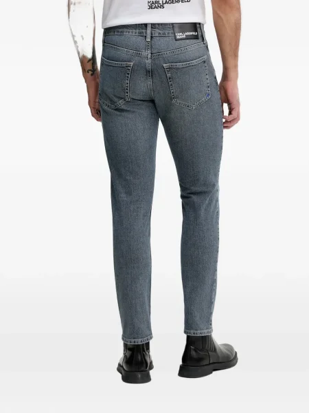 Blugi Karl Lagerfeld Jeans albastru