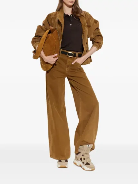 Blugi cu picior larg Isabel Marant maro