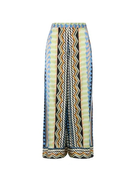 Pantaloni palazzo Temperley London albastru