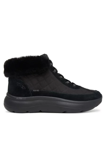 Kotníková obuv Skechers On-The-Go Encore Cozy Fit Maisie černá