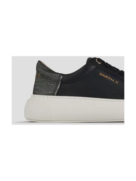 Sneakersy Alexander Smith z perełkami czarne