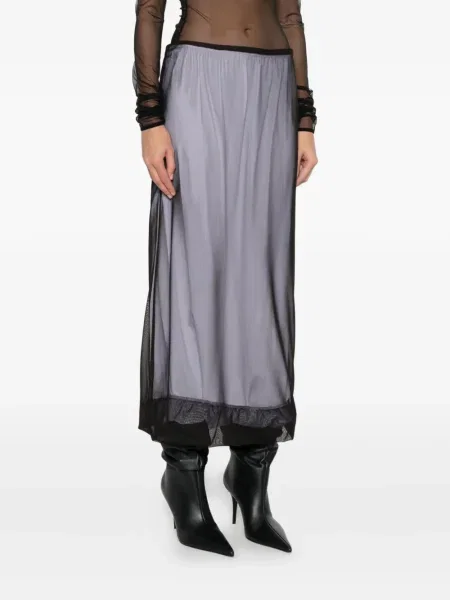 Maksi spódnica maxi Msgm z siateczką