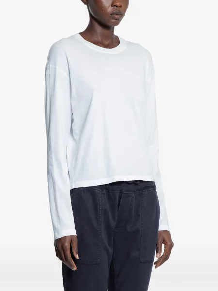 Tricou James Perse lung alb