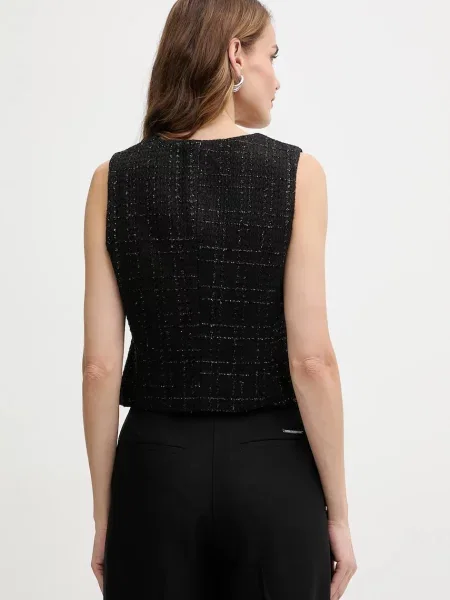 Безрукавка Morgan однобортна CLACK чорний