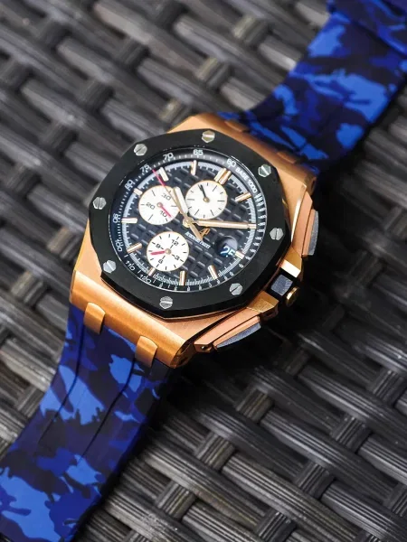 Zegarek Horus Watch Straps na ramiączkach niebieski