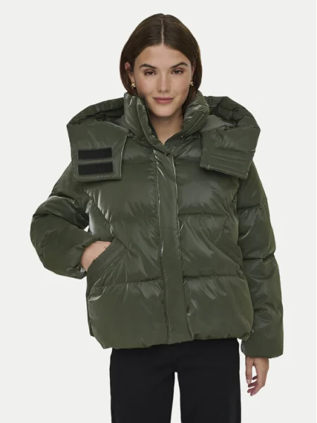 ONLY Geacă de iarnă Bergen Oversize verde
