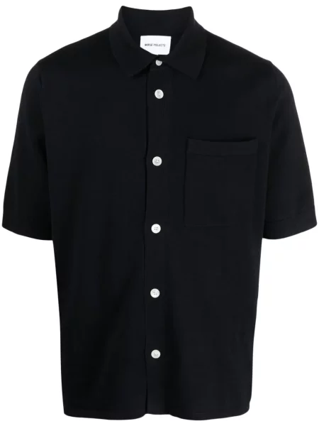 Cămașă Norse Projects scurtă albastru