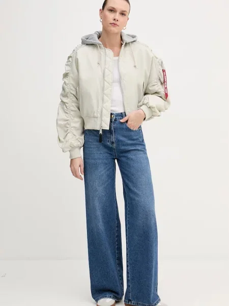 Куртка Alpha Industries Short Hooded Bomber Light W