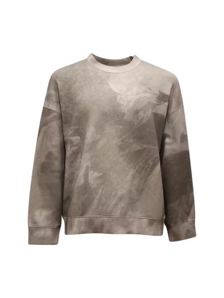 Bluza z kapturem Armani z kapturem zielona