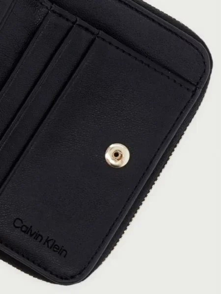 Calvin Klein portfel skórzany czarny