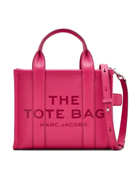 Geanta de piele Marc Jacobs din piele roz