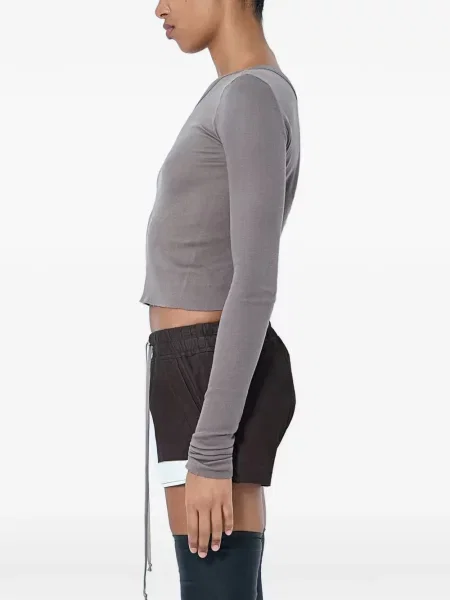 Top Rick Owens asimetric gri