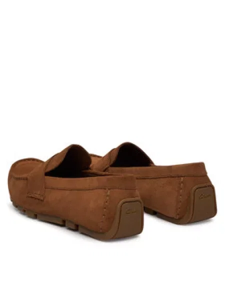 Clarks Mokasini Corsley Bar rjava