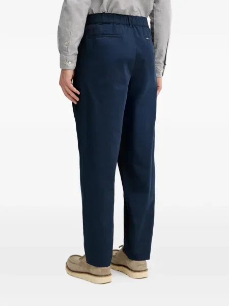 Pantaloni Barbour cu autograf albastru