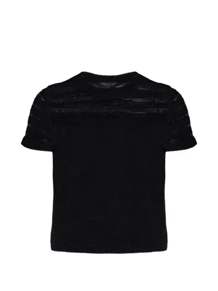Scurt pulover Rag & Bone negru