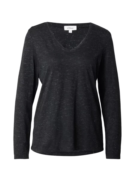 S.Oliver Tricou negru