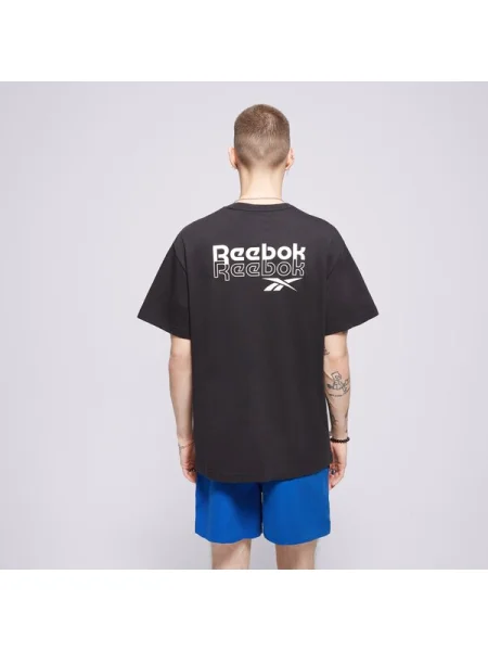 Тениска Reebok Brand Proud с принт черно
