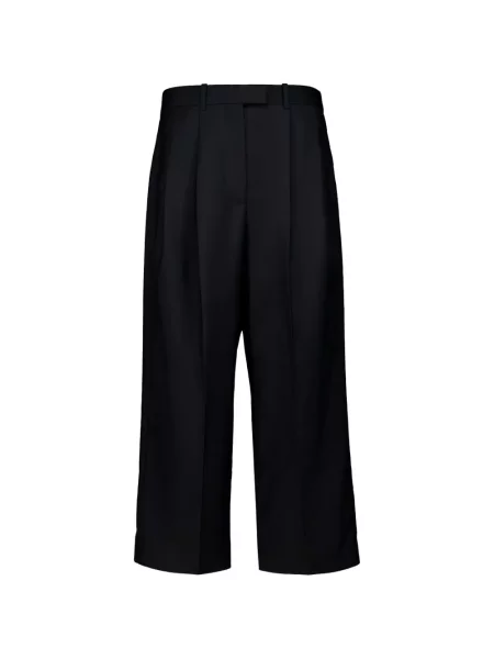 Cropp pantaloni Givenchy plisate negru