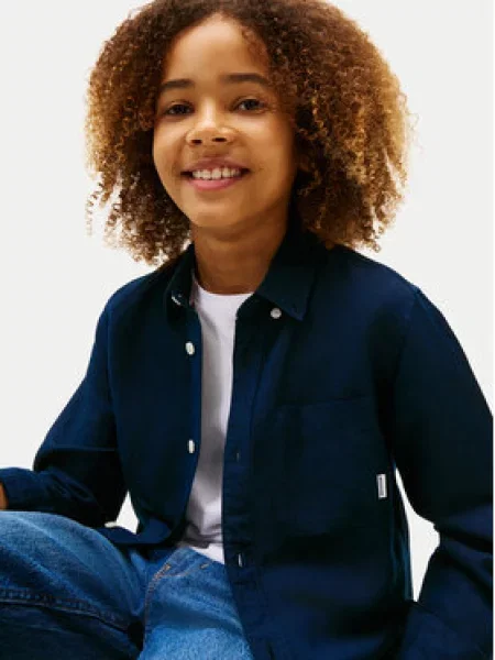 Košile Tommy Hilfiger modrá