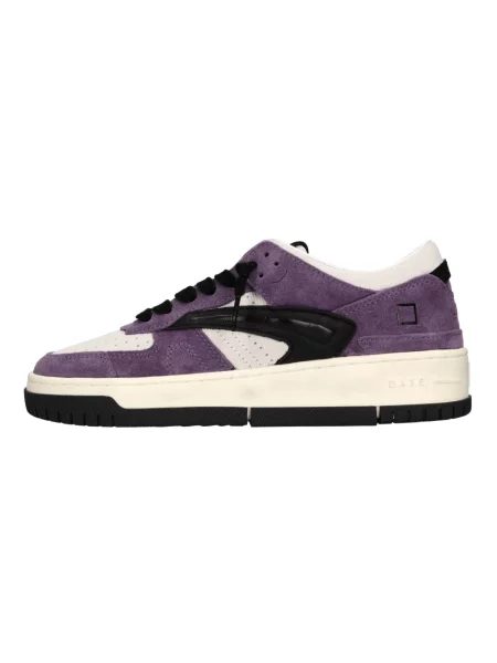 Sneakersy D.a.t.e. zamszowe fioletowe