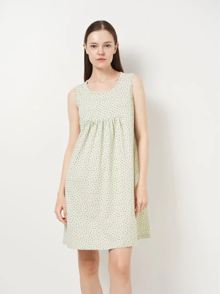 Нічна сорочка Роза салатовий