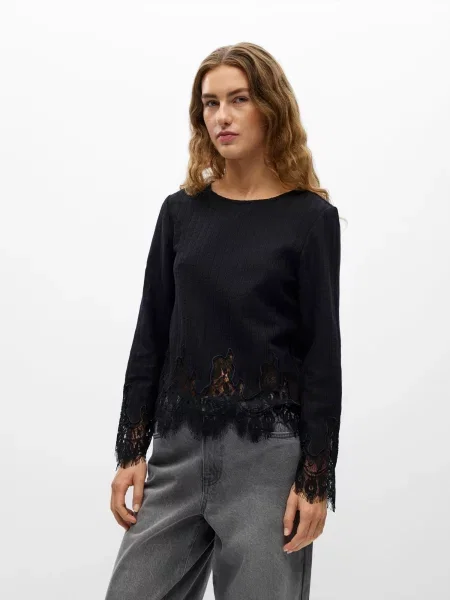 OBJECT Tricou OBJLAICA' negru