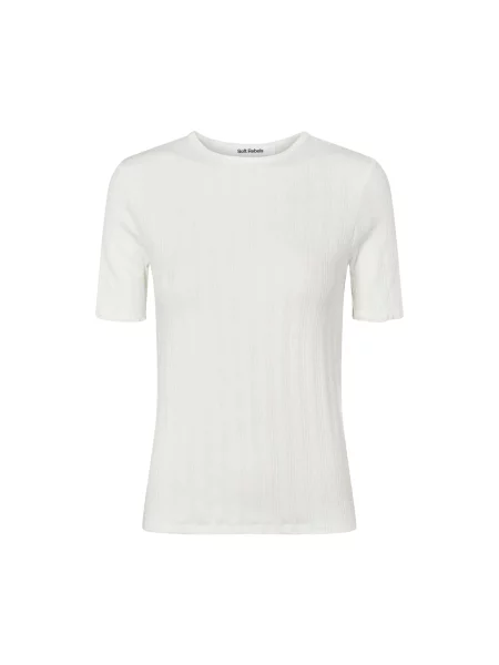 Soft Rebels Top SRAdelle alb
