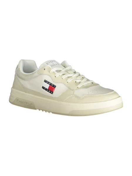 Trampki Tommy Hilfiger skórzane beżowe